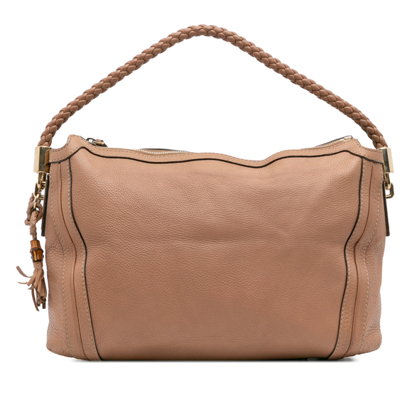 Pre-Loved Gucci Medium Pebbled Calfskin Bella Shoulder Bag - Picture 1 of 11